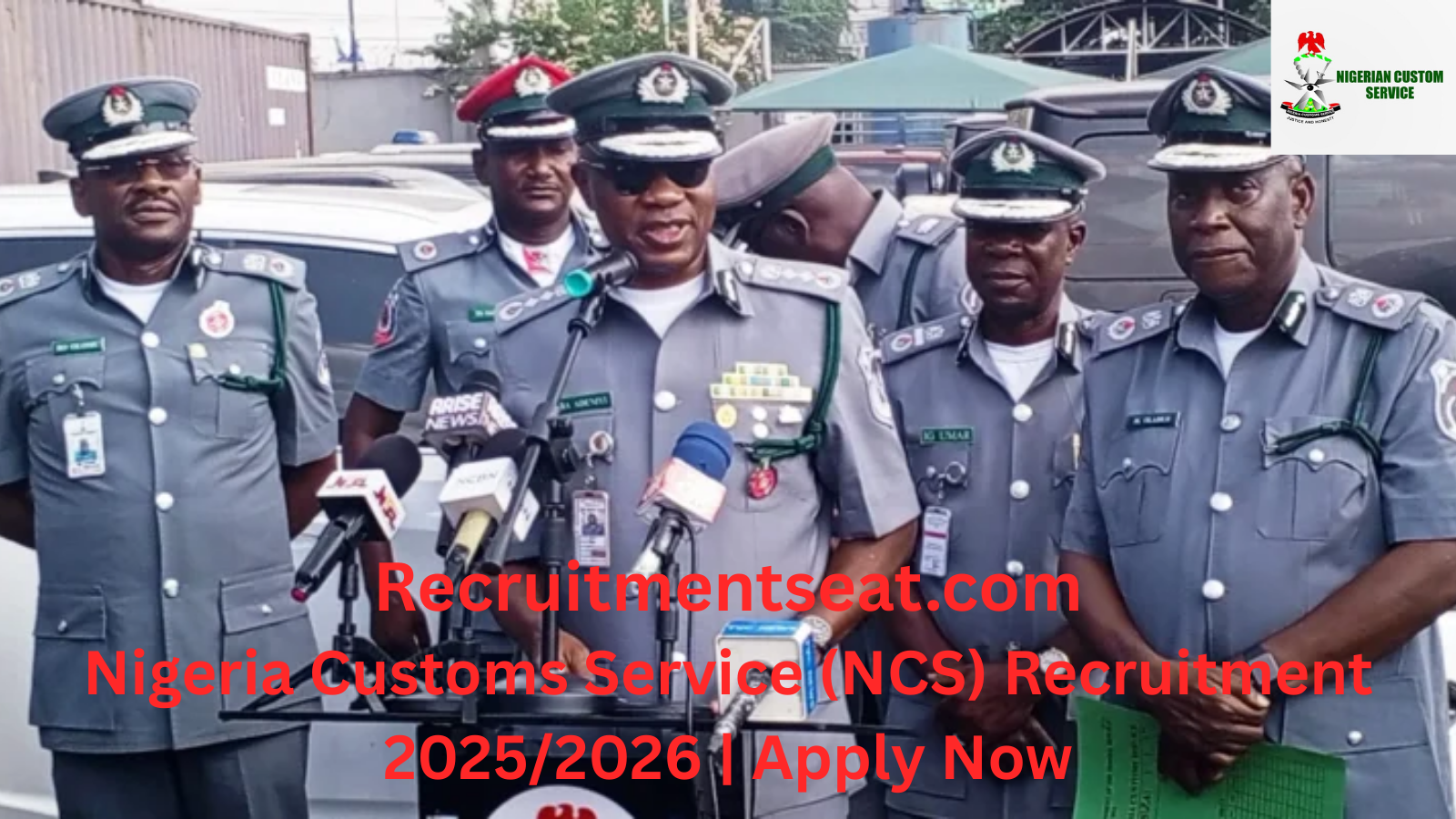 Customs Service Recruitment
